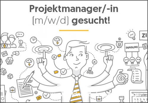 Projektmanager/-in (m/w/d) gesucht!